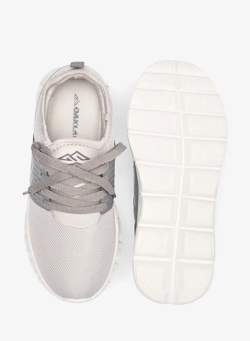 Oaklan by Shoexpress Boy's Logo Detail Sports Shoes with Lace-Up Closure